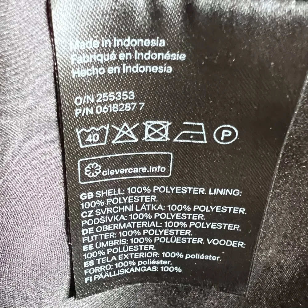 deep turquoise blue patterned flutter sleeve tie sides dress size large - Image 7