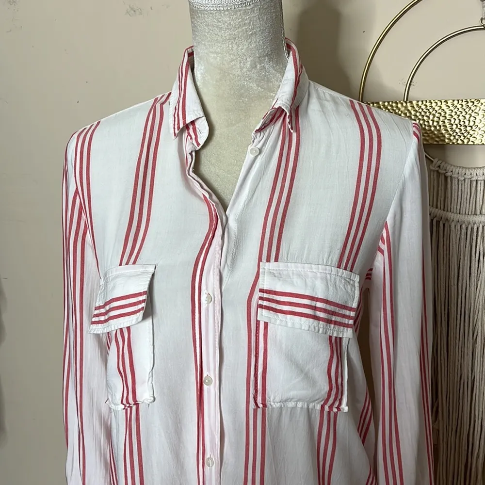 Zara • striped lightweight long sleeve - Image 92