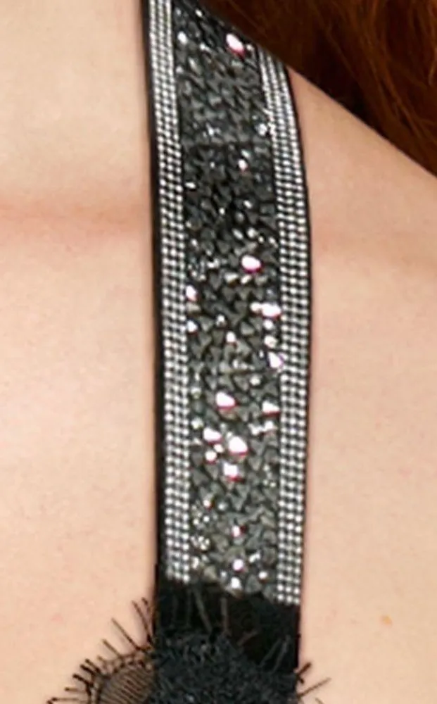 𝅺NWT VICTORIA’S SECRET Embellished Strap Teddy Palm - Image 4