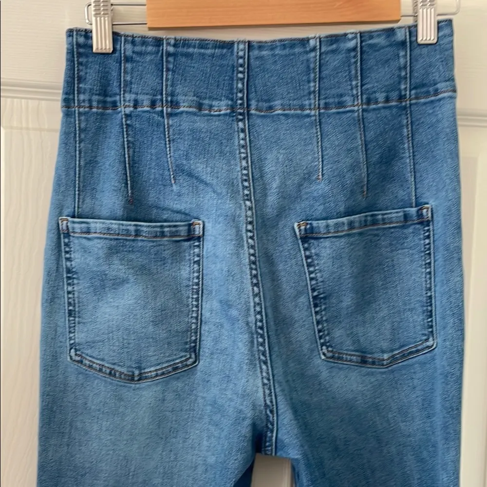 Oli & Hali Stretch Bootcut High Rise Flare Jeans Women's Size Large Blue - Image 6