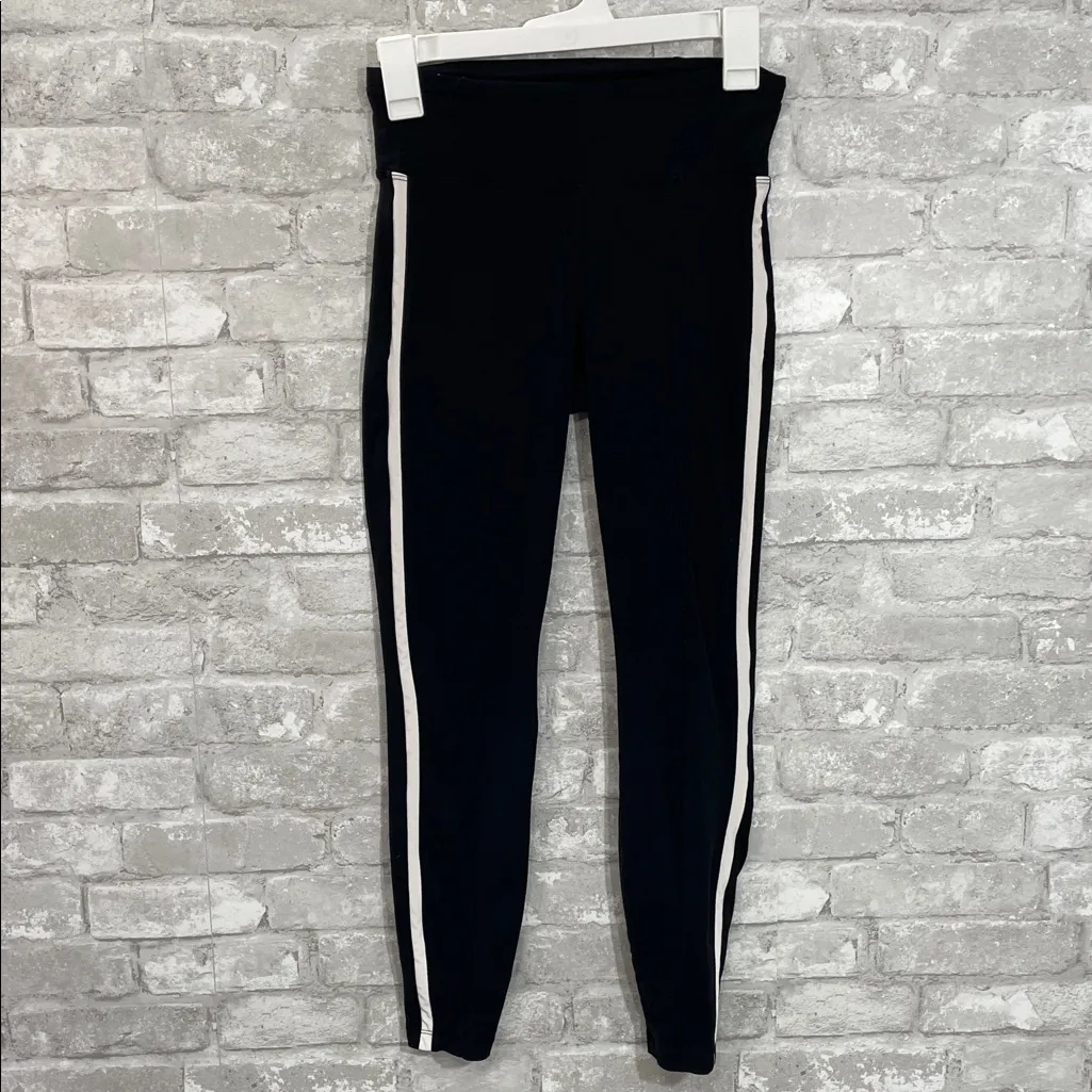 Athleta Metro 7/8 Tight Black Side Stripe - Image 3