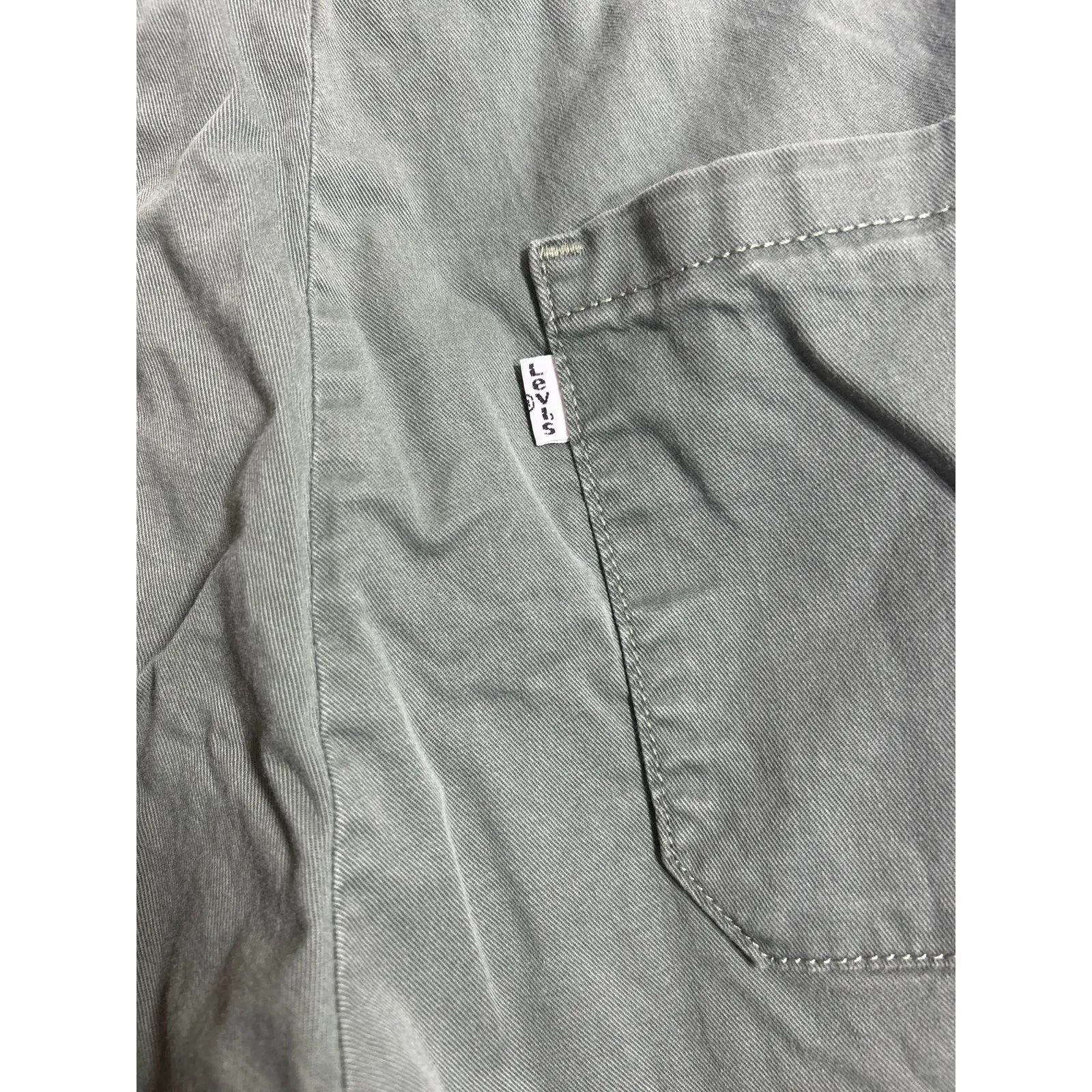 Levis Joggers Large Olive Green Drawstring - Image 11
