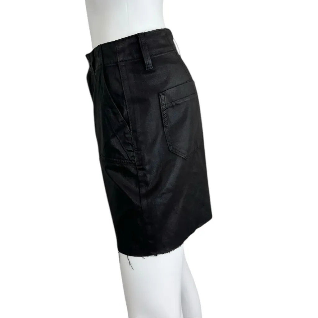 PAIGE Black Mini Skirt Size 26 - Image 4