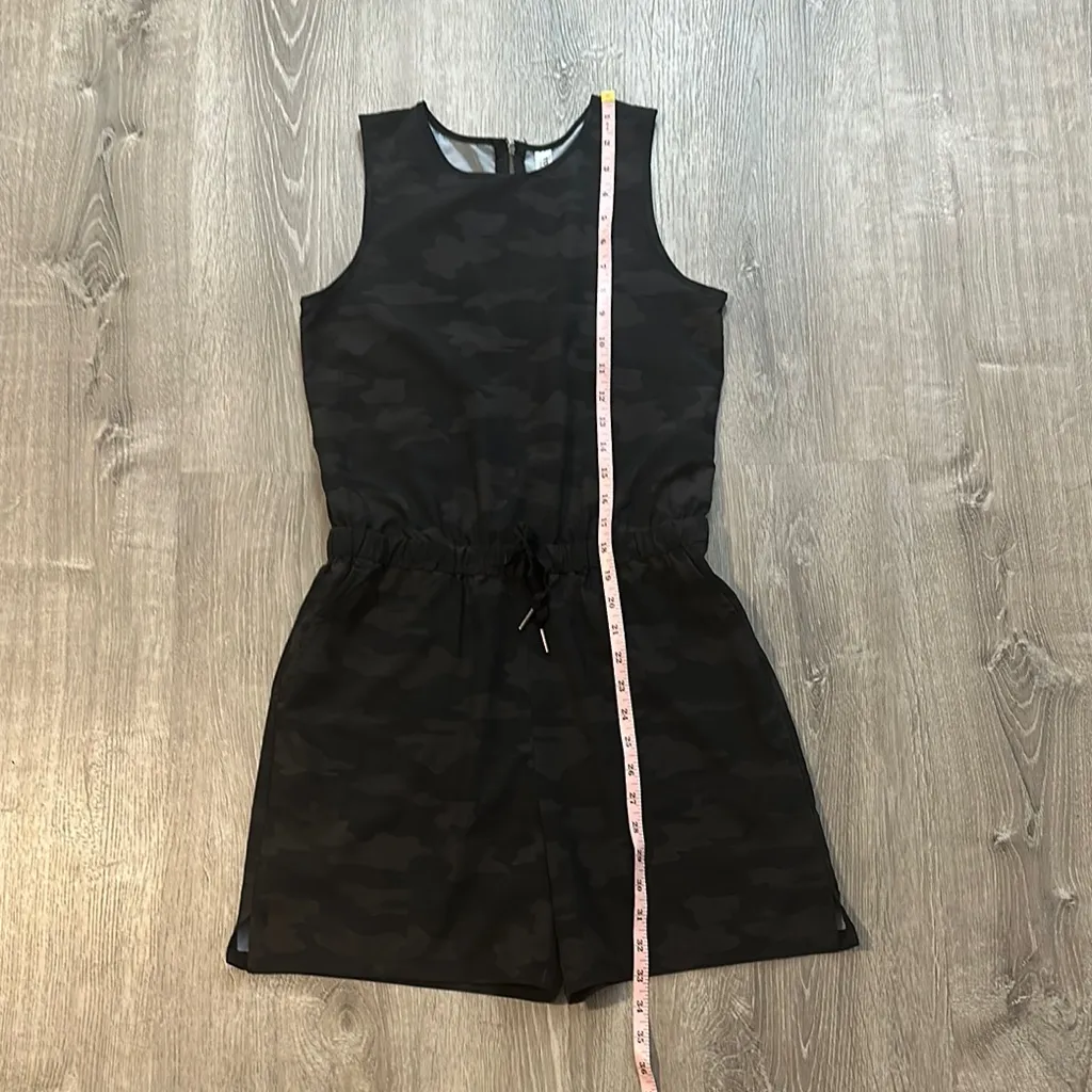 Kyodan Outdoor Women’s‎ XS Black Camo  Sleeveless Zip Back Elastic Waist Romper - Image 7