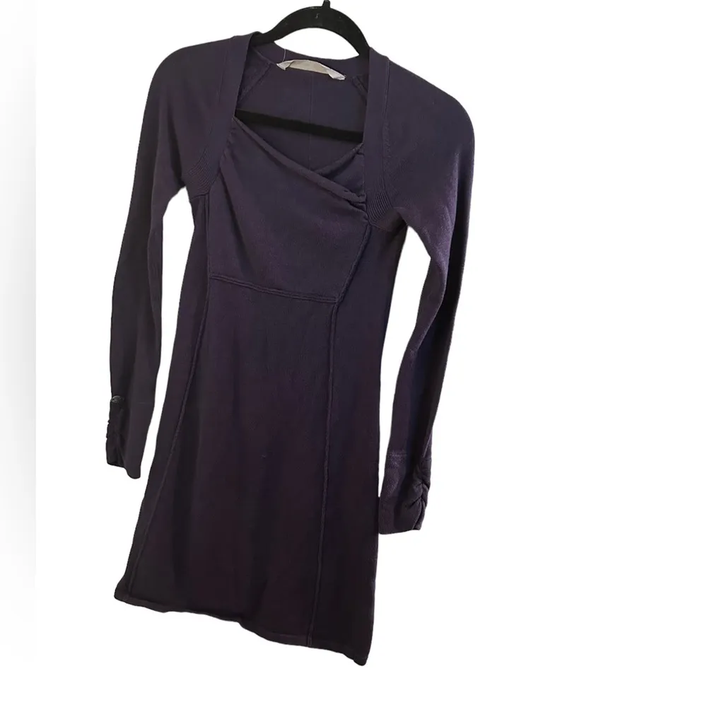 Athleta Purple Hot Toddy Size XXS Sweater Dress. - Image 2