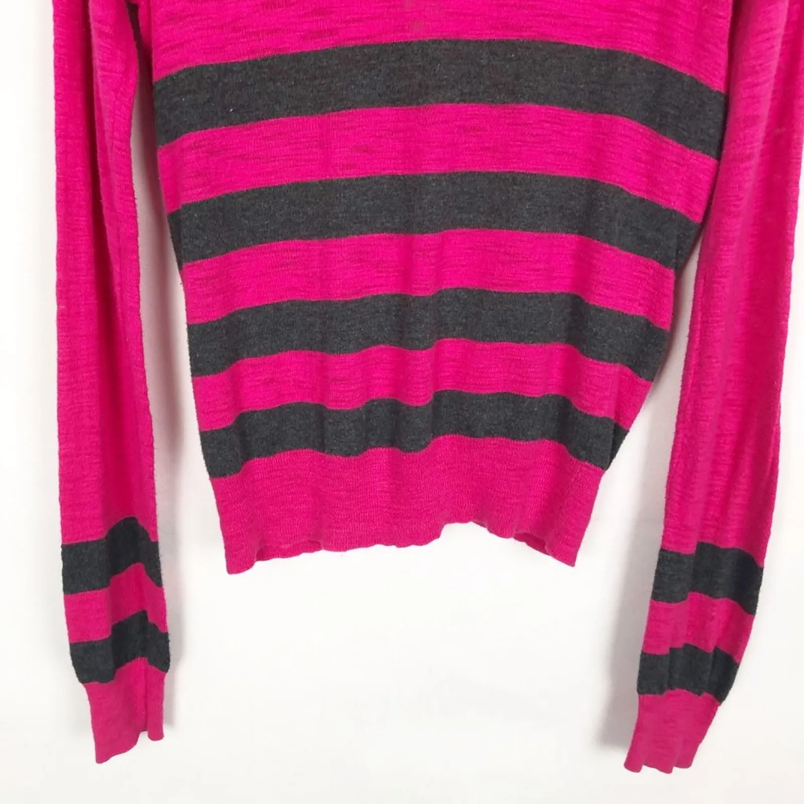 Arizona Cardigan Sweater Juniors M Y2K Cotton Academia Preppy Lightweight Grunge - Image 7