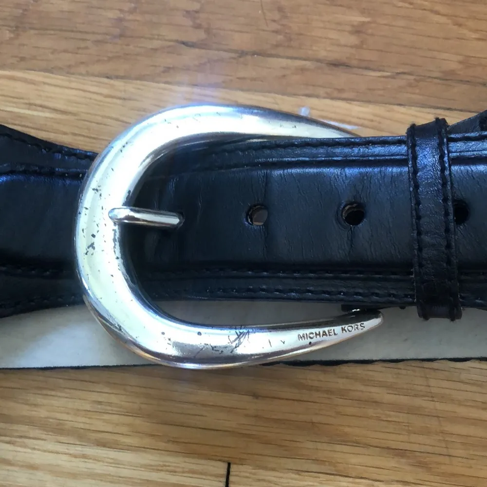 Michael Kors  Black Braided Belt - Image 4