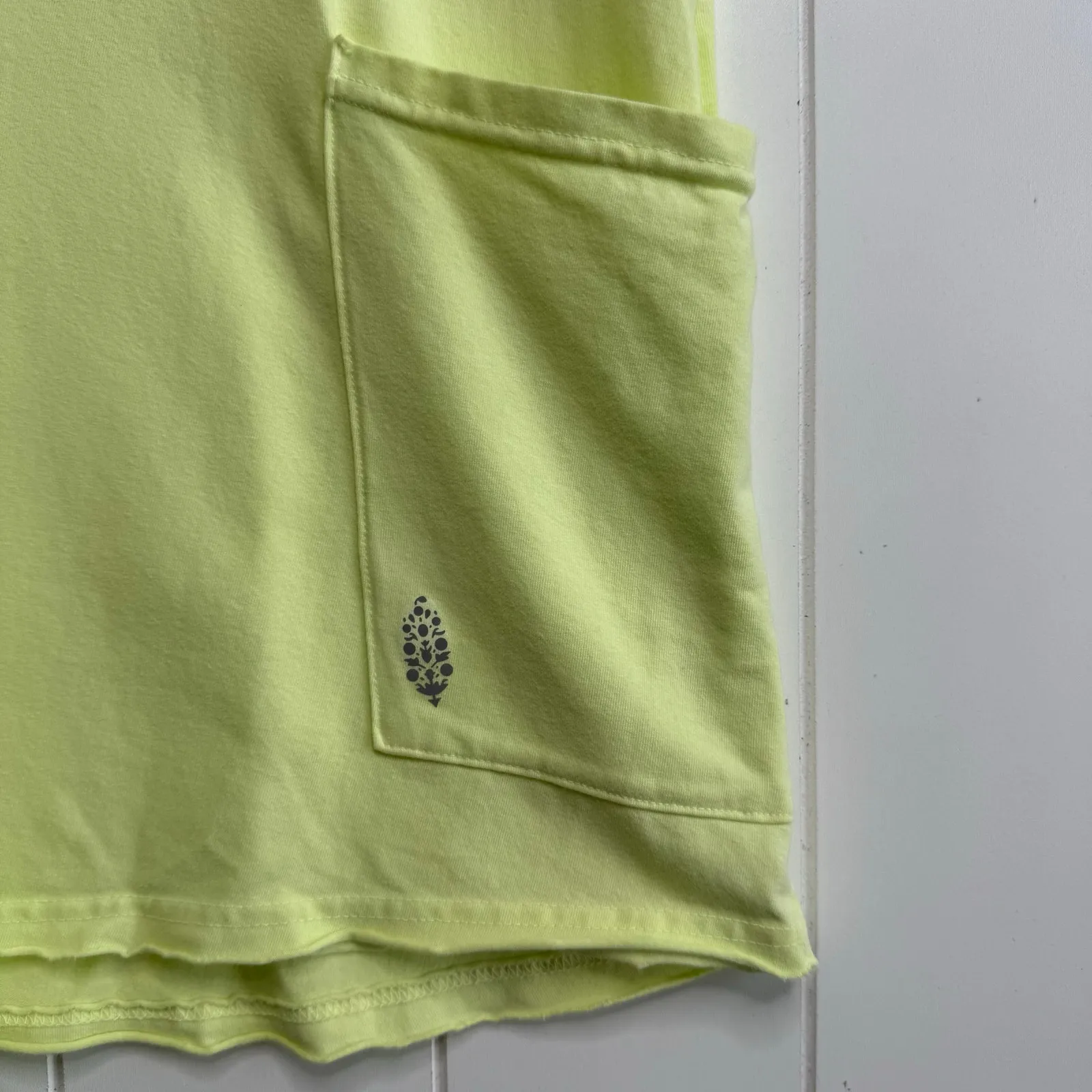 Free People hot shot tee romper one-piece onesie jumpsuit cotton v-neck Large - Image 3