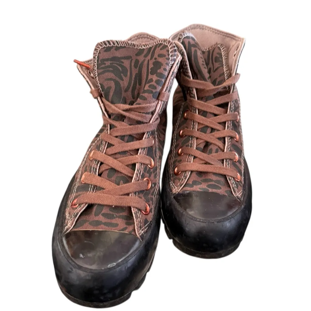 Converse Lugged animal Print platform High - Image 10