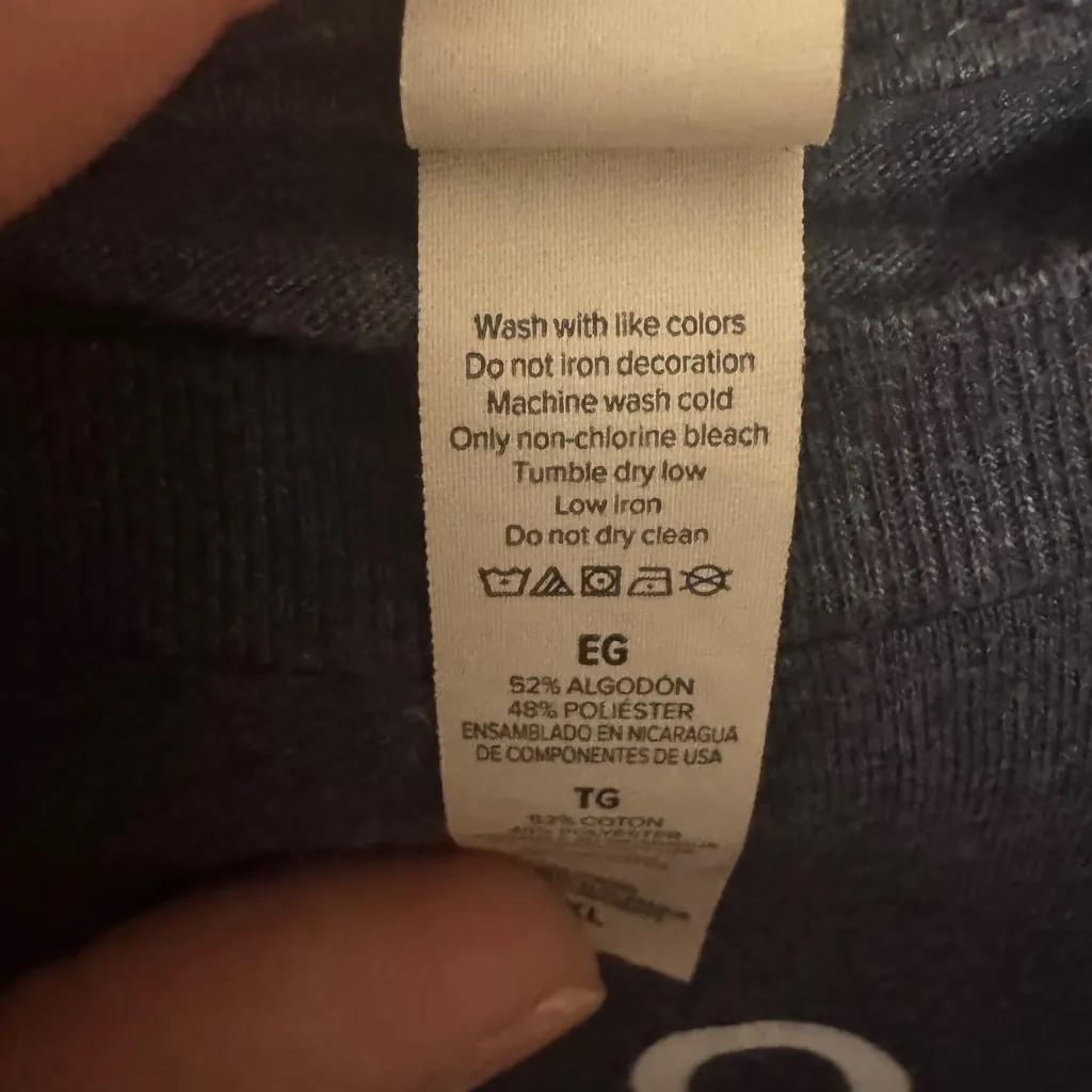 Heather Blue Blessed and Dog Obsessed Long Sleeve Graphic Shirt - Image 8