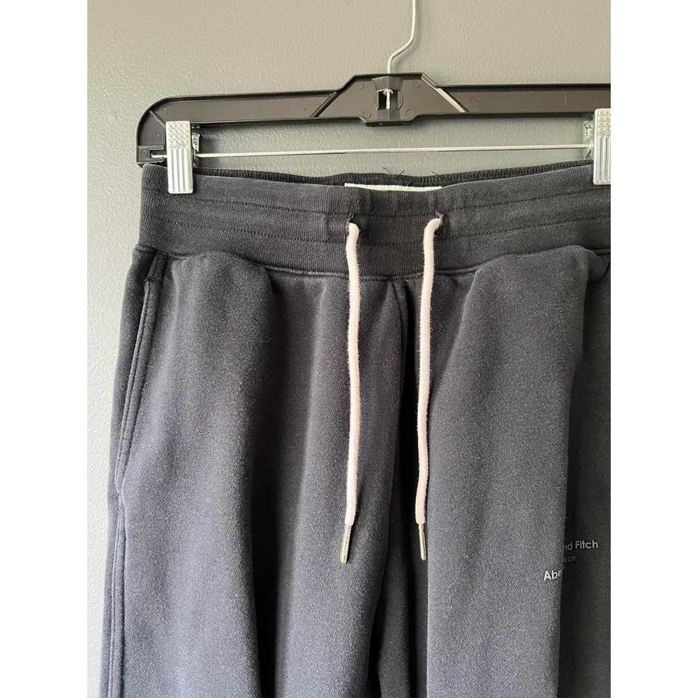 Abercrombie &Fitch Black XS Fleece Joggers - Casual Comfort - Image 2