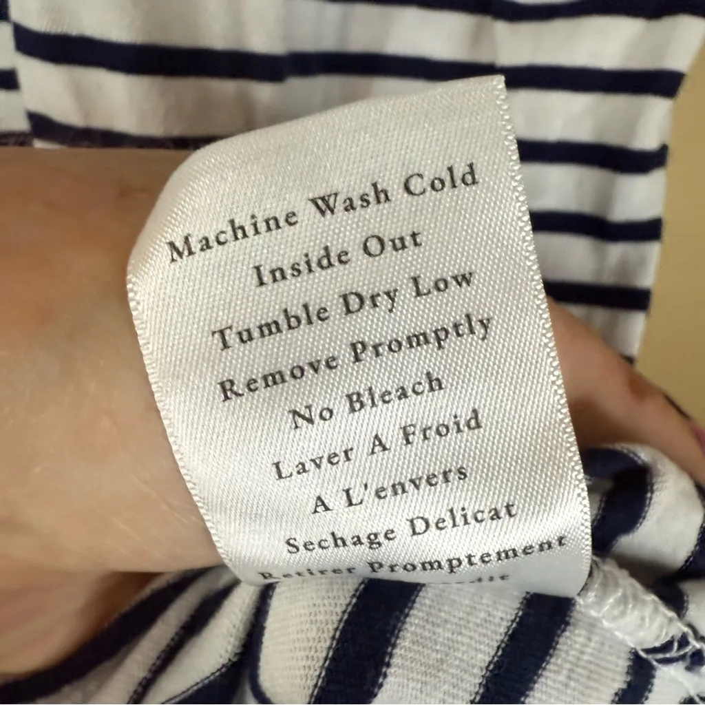 Frank‎ & Eileen Aiden Vintage Muscle Tee Heritage Jersey Size Medium Small Flaw - Image 6