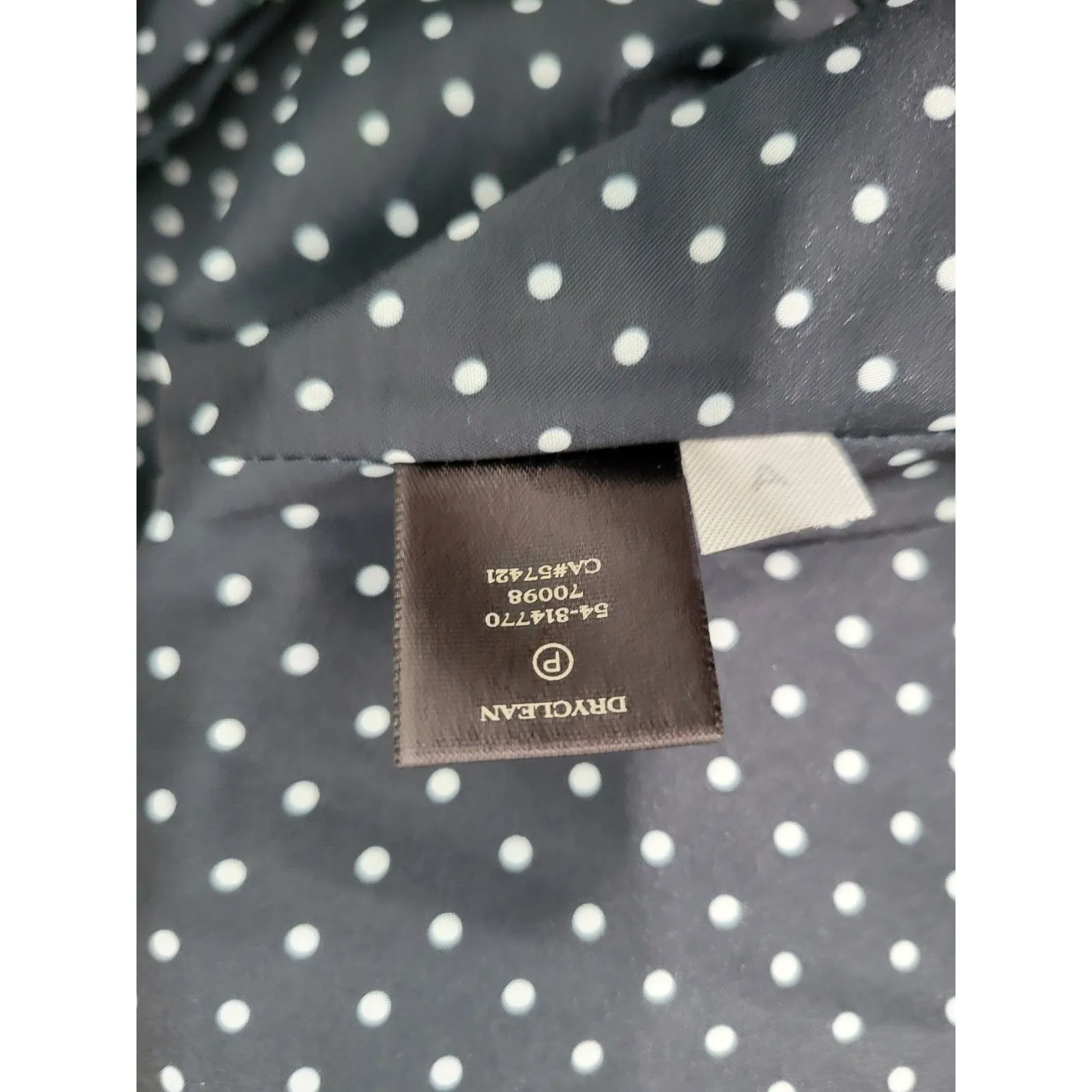 Ann Taylor  Blazer  Blue Navy  Size 12T - Image 14