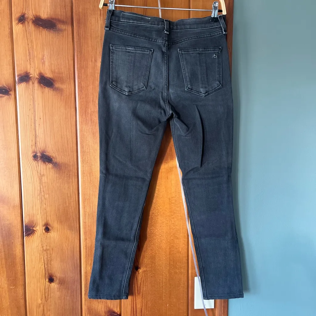 [Rag and Bone] Wallflower Jeans with Patchwork Custom - Image 2