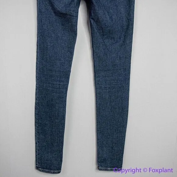 NEW Madewell Tall 9" Mid-Rise Skinny Jeans in‎ Heathfield Wash, 25T - Image 12