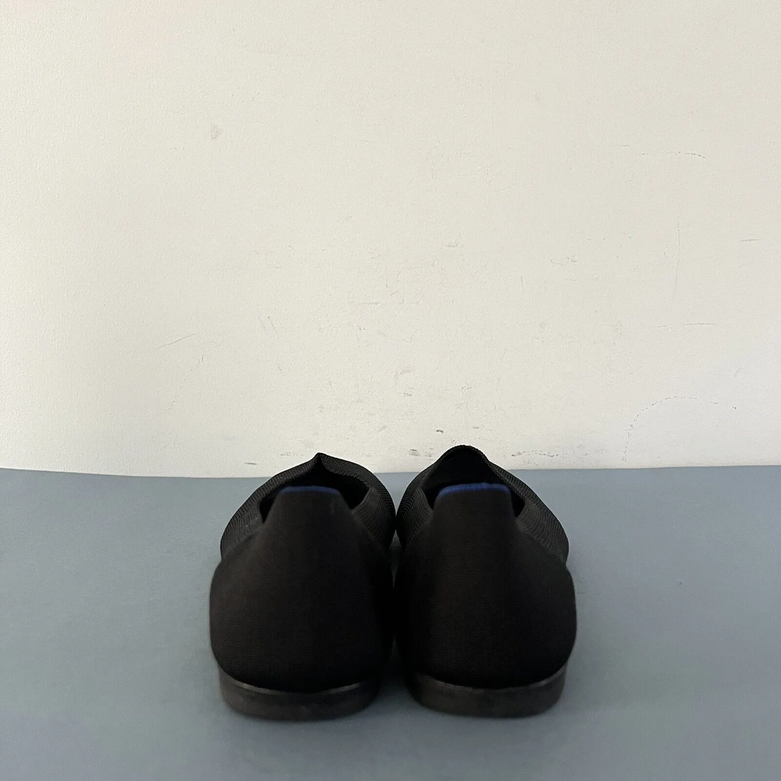 Rothy's Rothy’s The Flat Round Toe Black Solid Knit Ballet Flats - Image 7