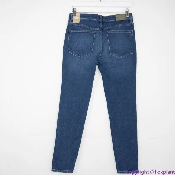 NEW Madewell 9" Mid-Rise Skinny Jeans in Orland‎ Wash: TENCEL™ Denim 30 - Image 5