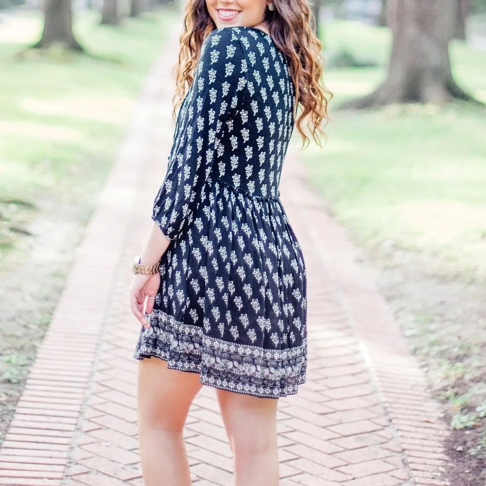 Forever 21 black sundress - Image 3