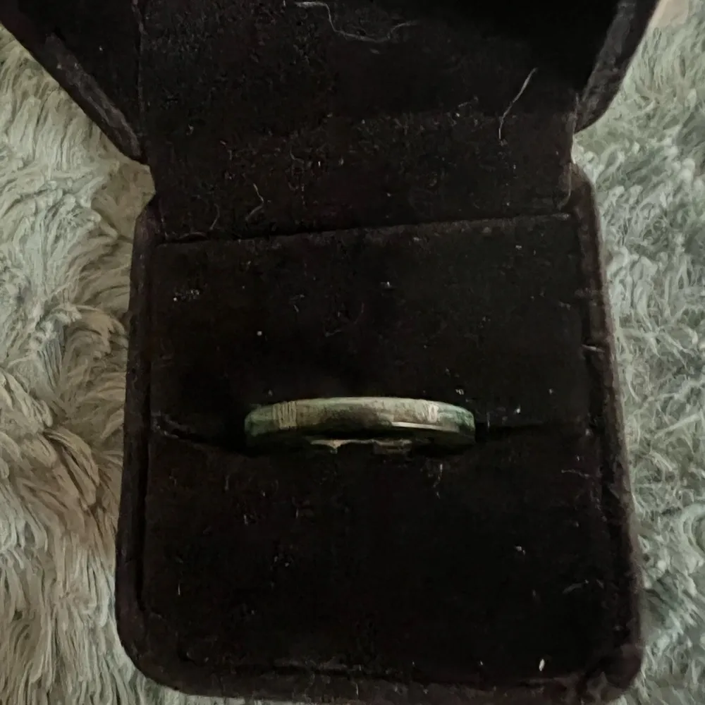 Women’s Vintage Unique Resin Stacking Band Size 7 - Image 2