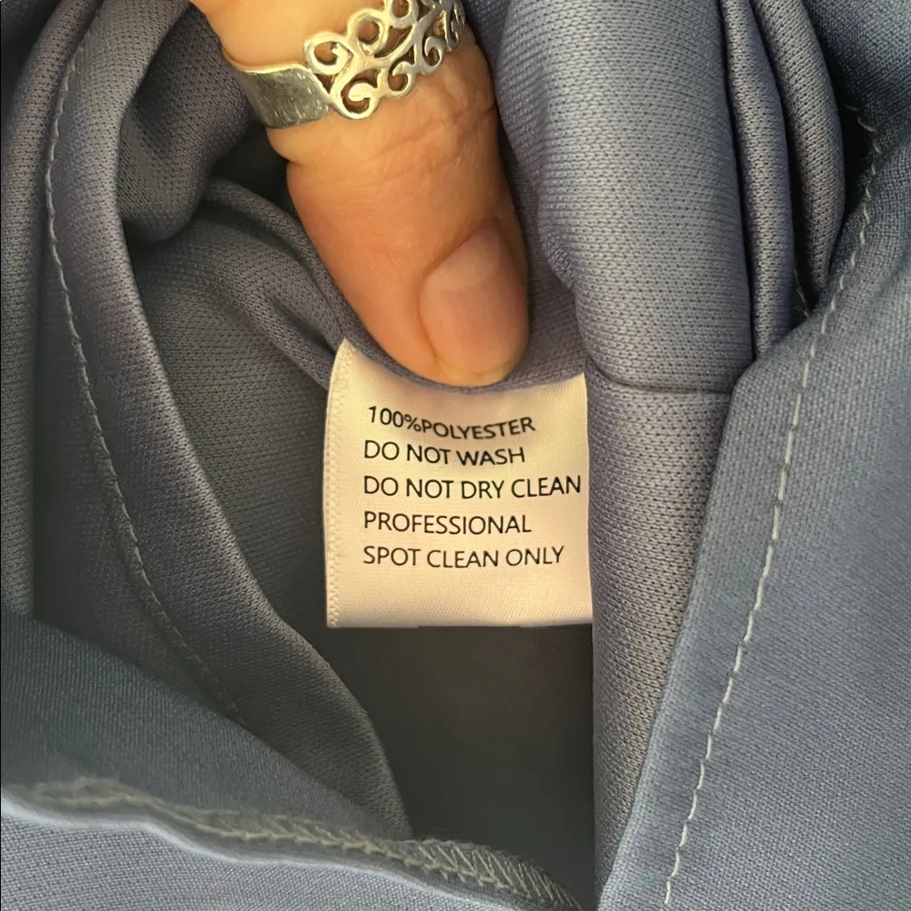 Missacc Sheath Scoop Neck 3/4 Sleeves Knee - Image 3