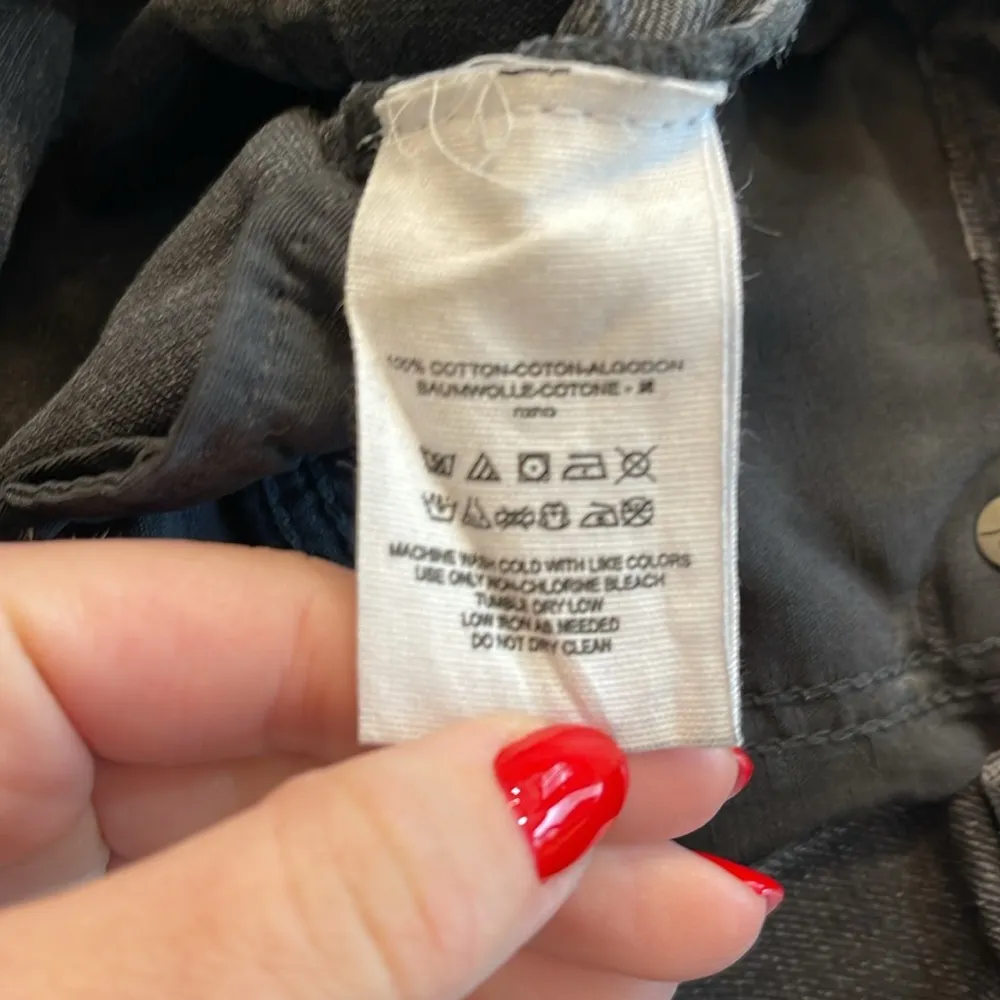 We The Free Black Straight Leg Jeans - Image 4