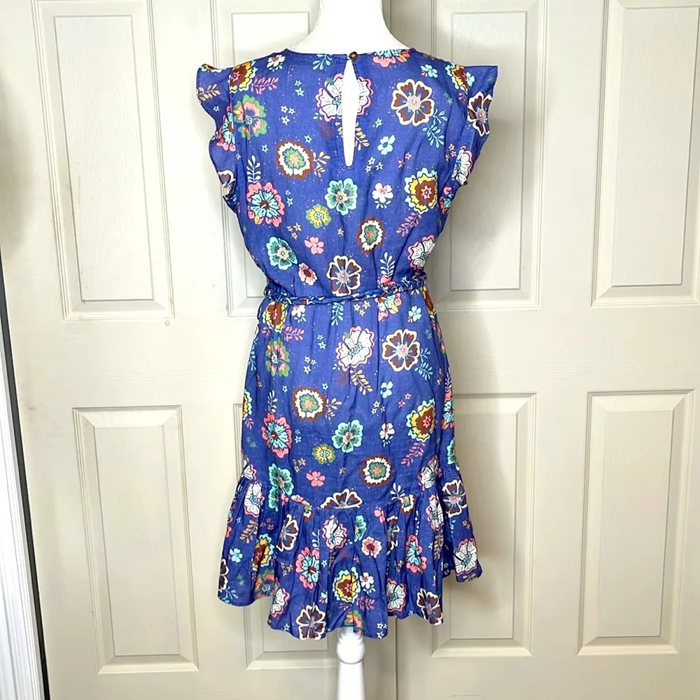 Marine Layer NWOT Laney Mini Dress in Marlin Hibiscus Floral Size small 
 A13 - Image 7