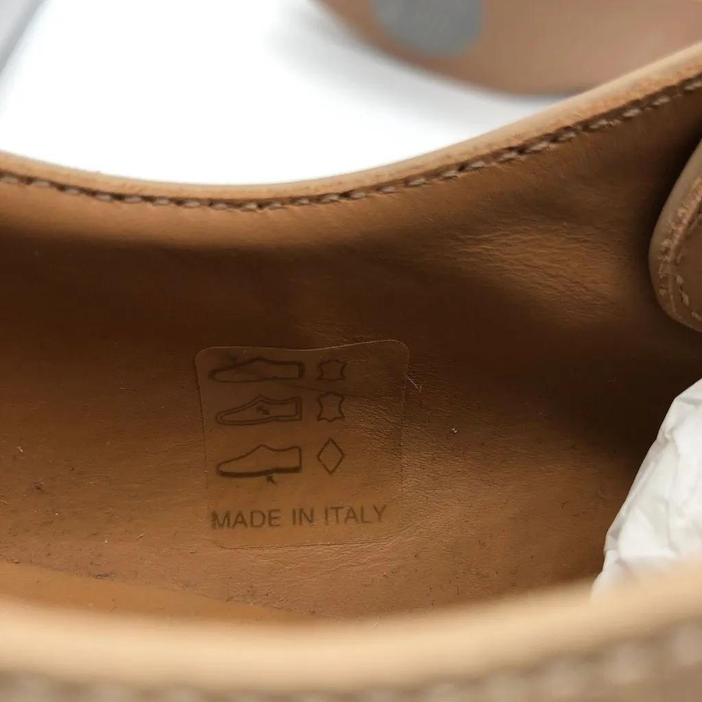 Everlane Womens The Modern Oxford Shoes Leather Lace Up Beige Size 9.5 - Image 7