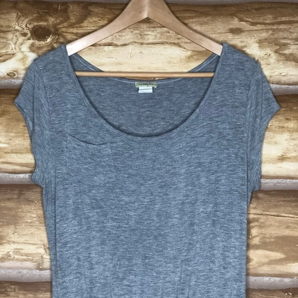 𝅺Nicolette scoop neck cap sleeve dropped waist floral skirt dress size M Size M - Image 3