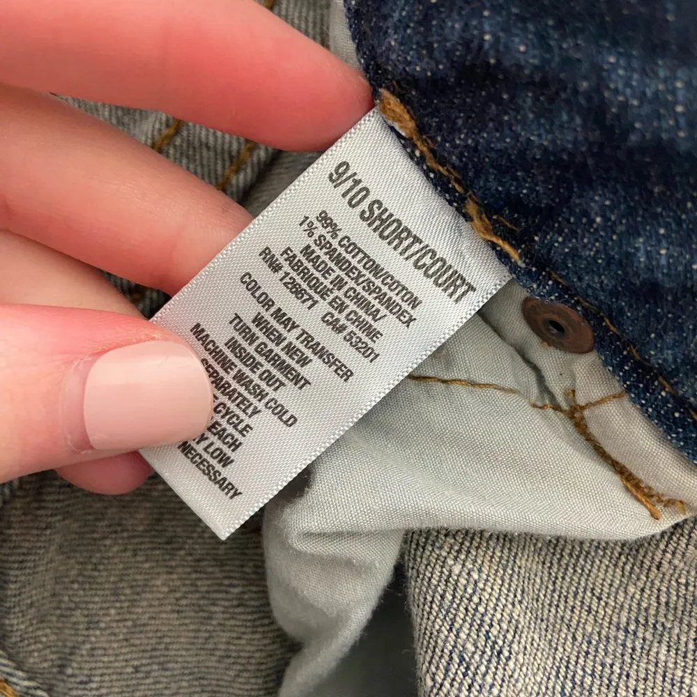 Vintage Aeropostale women’s bayla skinny medium wash denim jeans size 9/10 short - Image 8