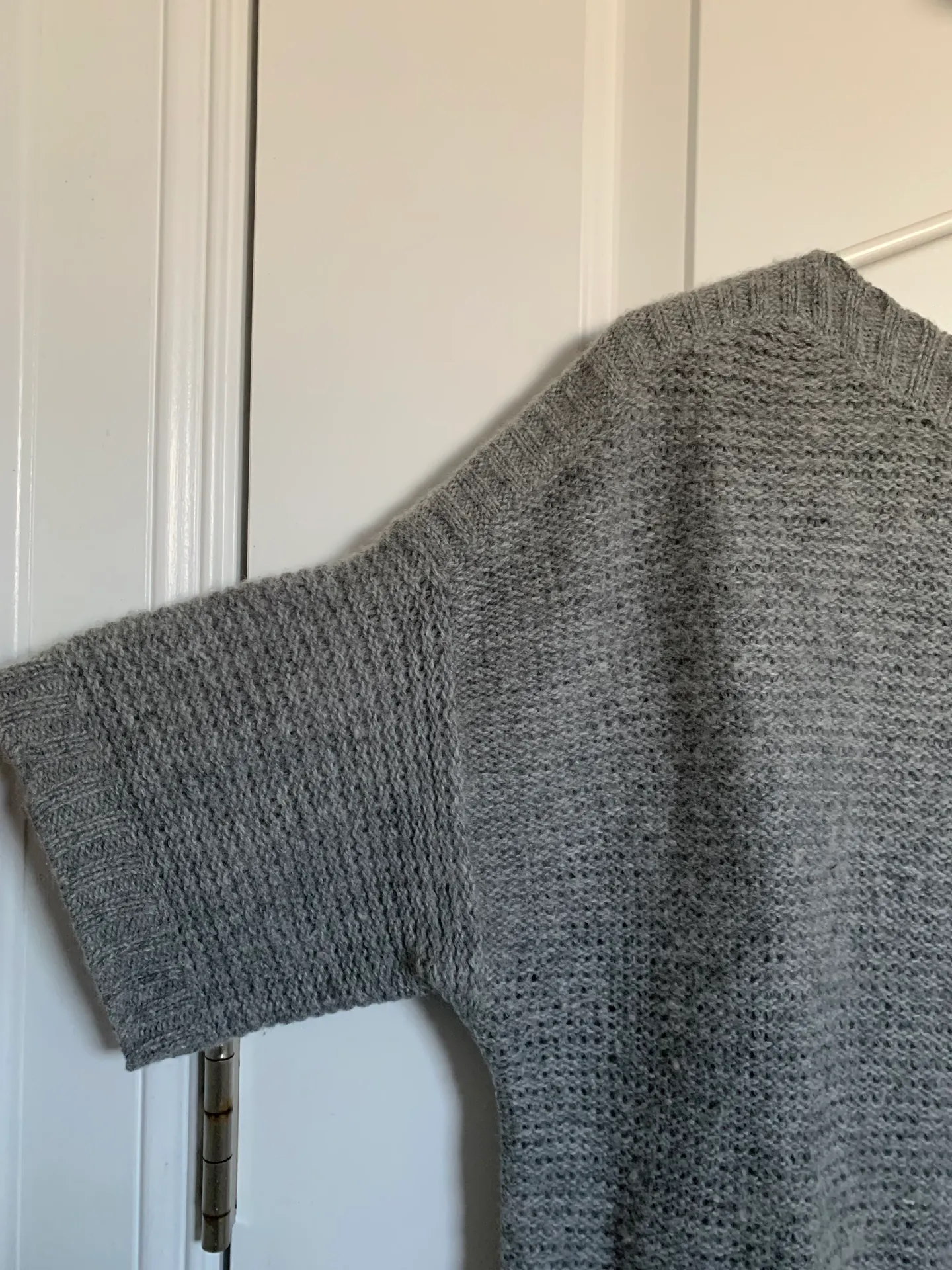 Long Soft Winter Knit Wool Sweater,  Size Small - Image 3