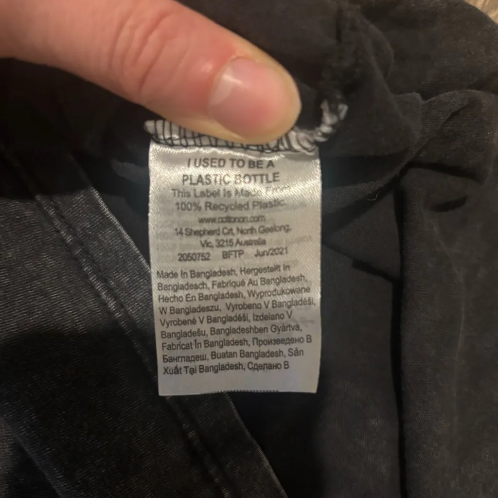 Cotton On Women’s Acid Wash Black Goosebumps Graphic T-Shirt – Size Small - Image 3