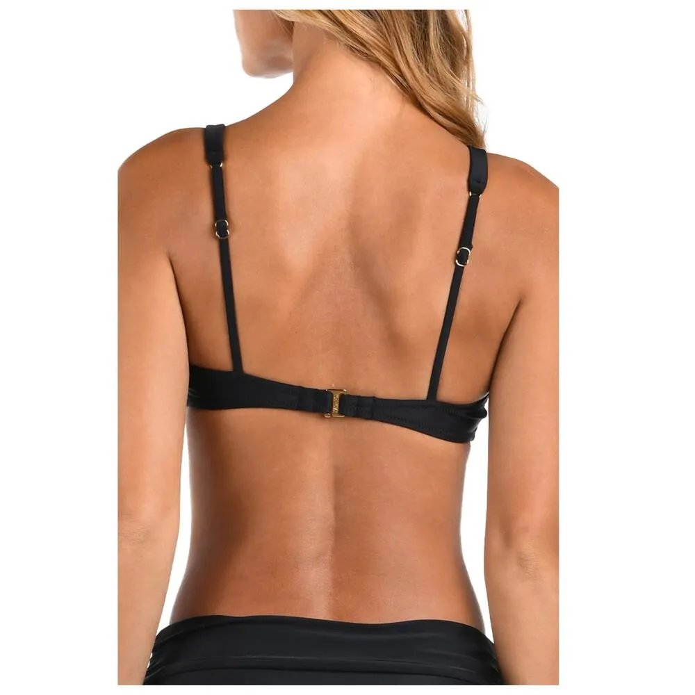 L'AGENCE Lexie Solids Bikini Top Size XL - Image 4