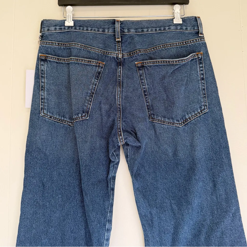 NWT ETICA Amis Relaxed Bootcut Jeans Deep Current Size 31 Blue - Image 7