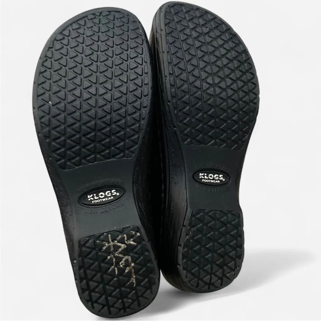 Klogs Brisbane Mary Jane Clogs Orthopedic Women’s US 6.5 Black - Image 9