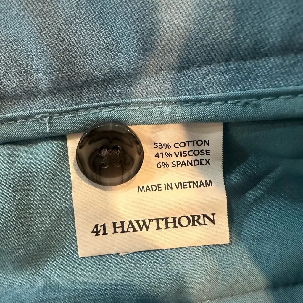 41 Hawthorn Blue Trousers Size 12 - Image 6