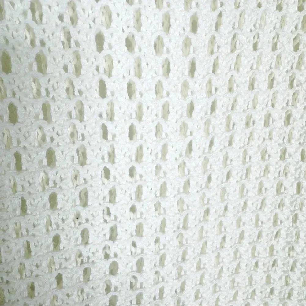 Capittana Crochet Boho Midi Dress Swim Beach Pool Cover Up Ivory Size M/L NWT - Image 7