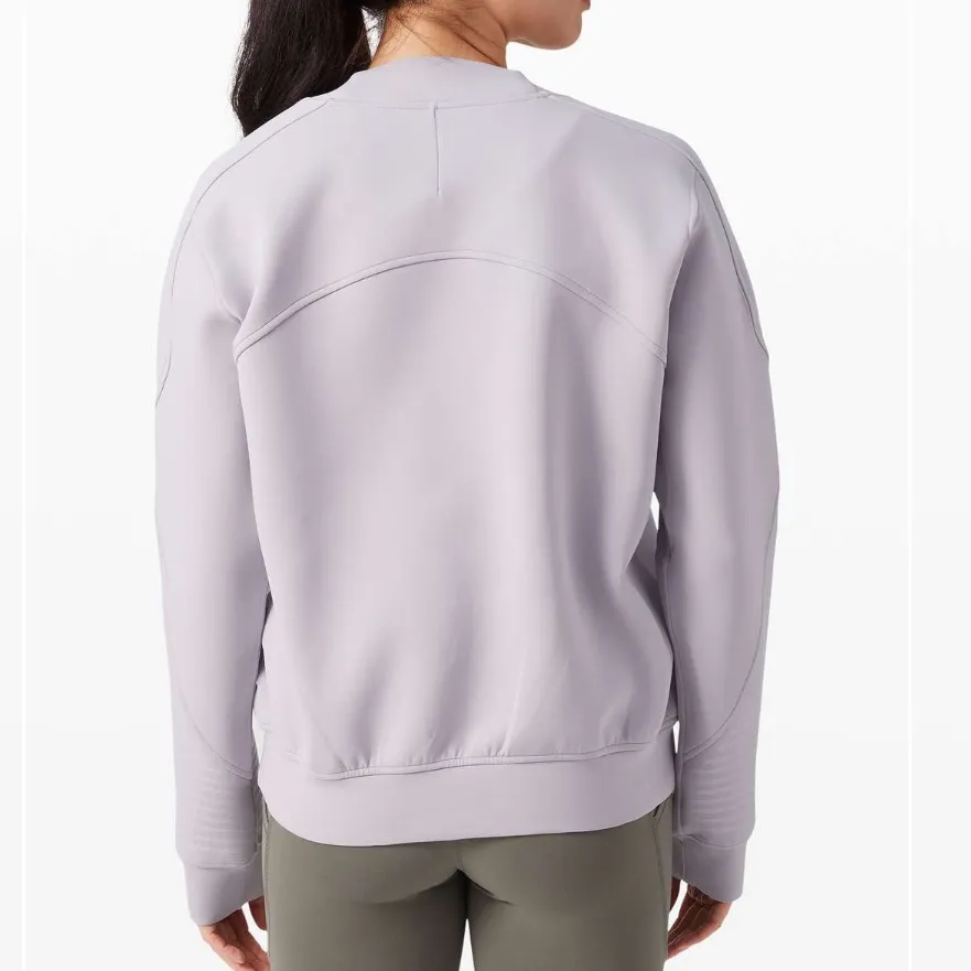 Lululemon City Sweat Crew in Iced Iris - Image 2