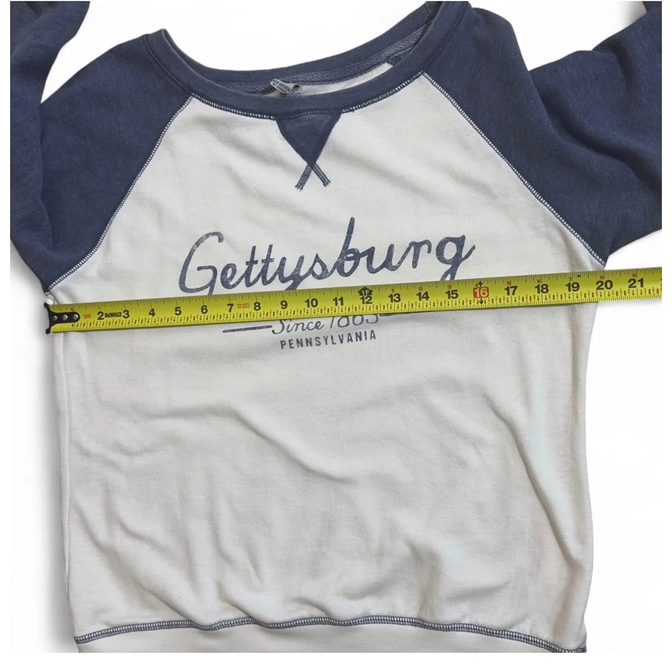 Gettysburg Sweatshirt Crewneck Pullover Long Sleeve Graphic Top Comfy - Image 4