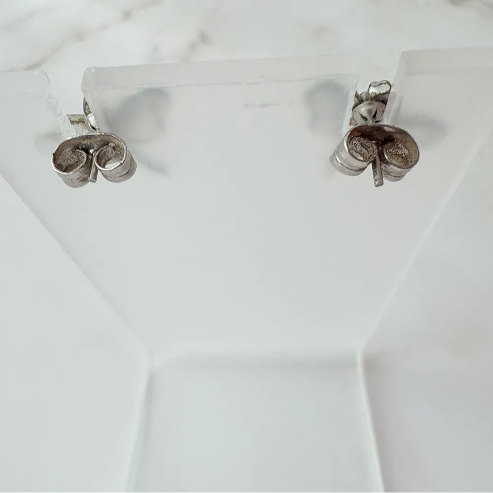 Vintage Silver Dragonfly Earrings Studs Hypoallergenic - Image 2