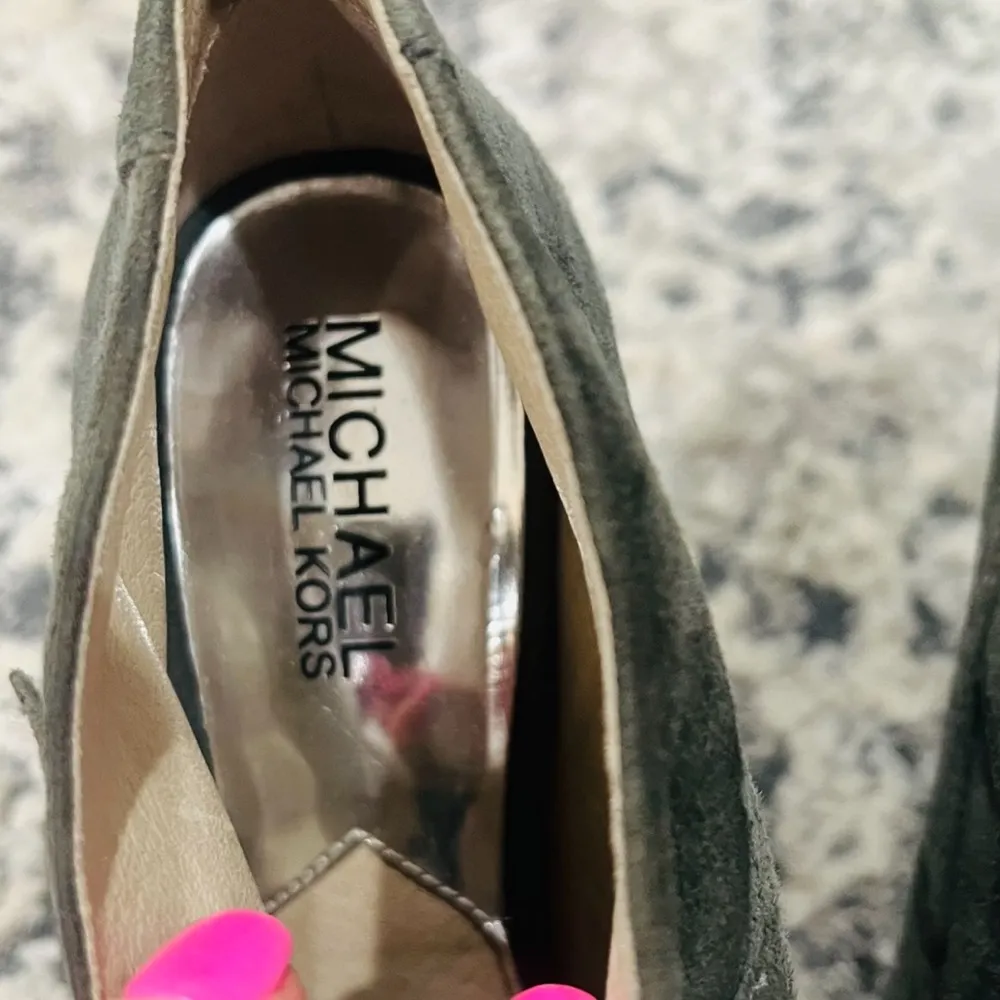 Suede Open Toe Bootie - Image 8