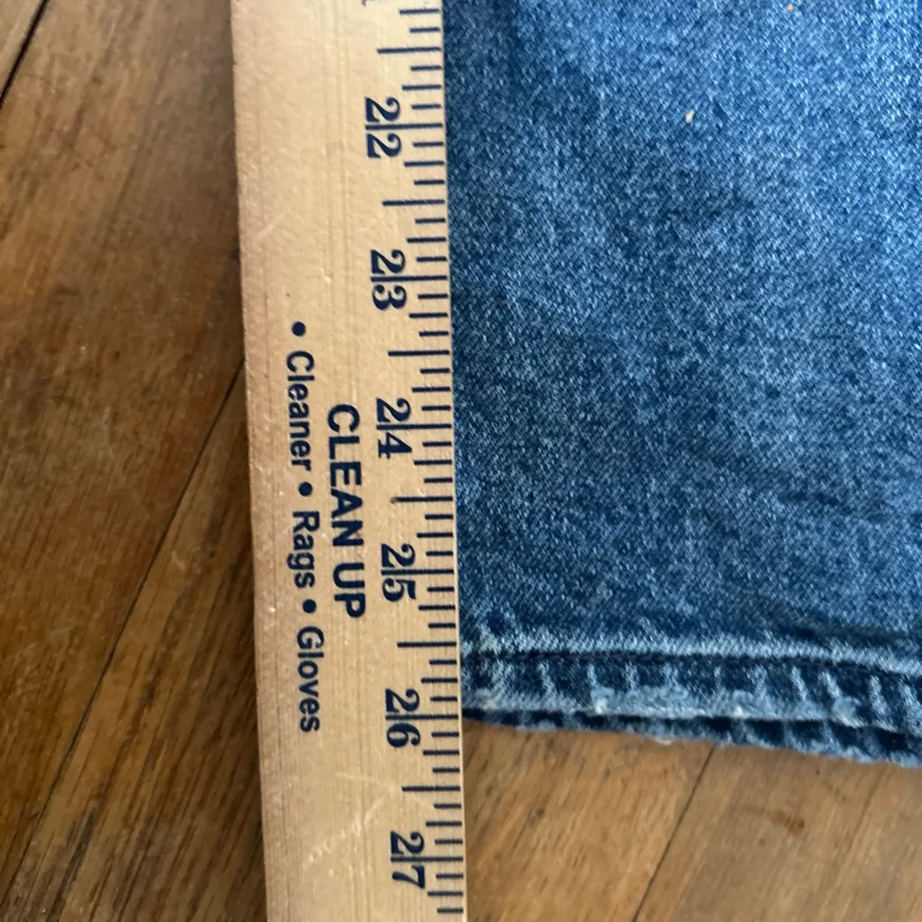 Anthropologie Unpublished Blue Ankle Cropped‎ Distressed Jeans - Image 10