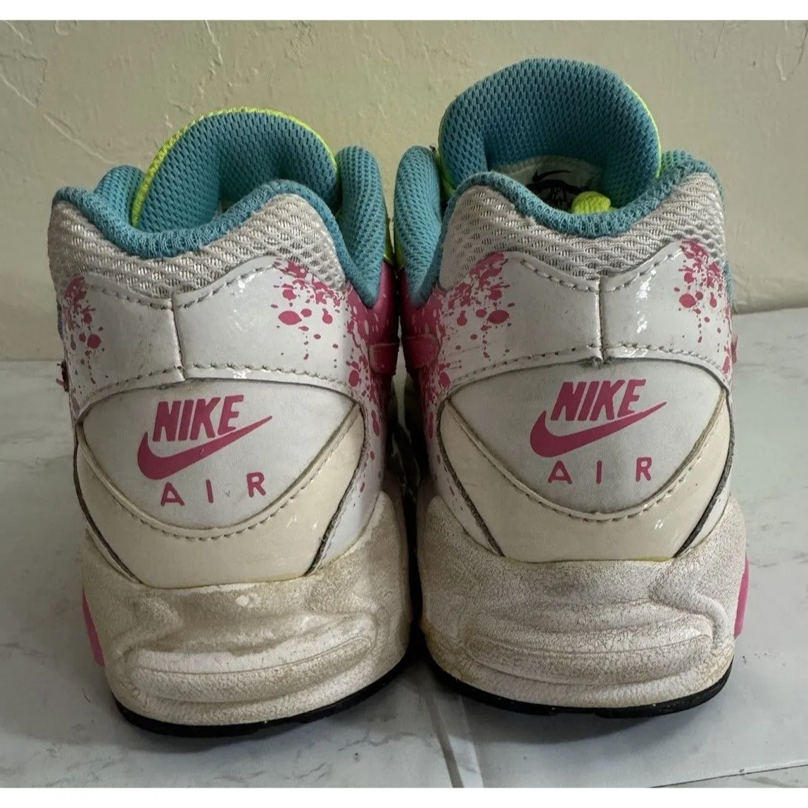 Nike Air Max Women's Ankle-High Running Shoe Lime Green,  616283-761‎ Size 6.5 - Image 4