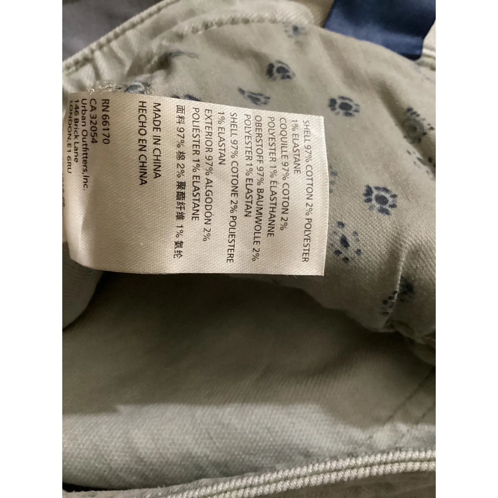 PILCRO The Breaker Women's Light Green High Rise Pleated Tapered Jeans Size 25 - Image 10