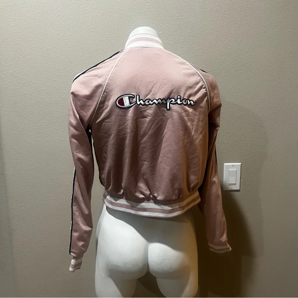 Champion pink full zip jacket - Image 2