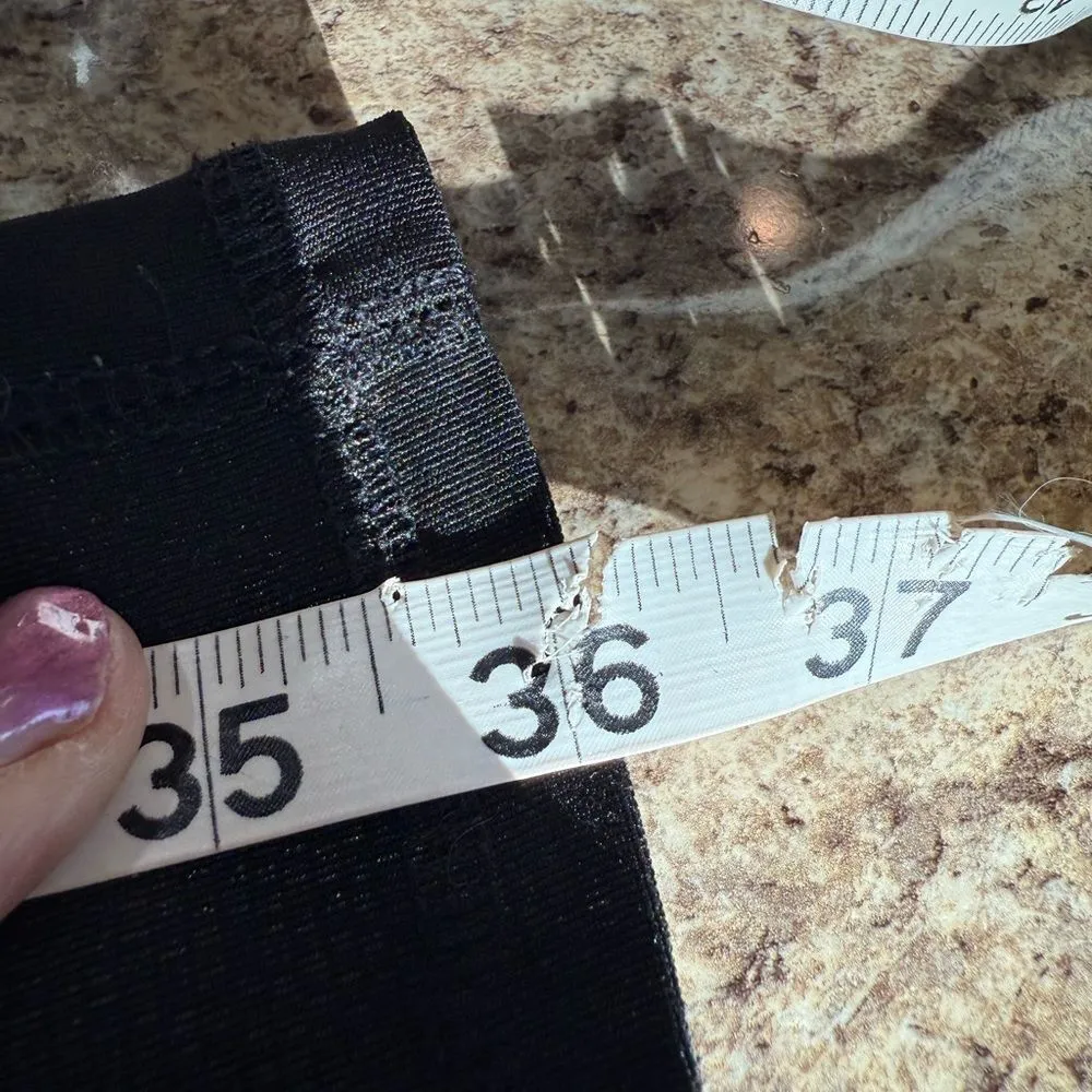 RBX Black Performance Leggings with Elastic Waistband Size M - Image 7