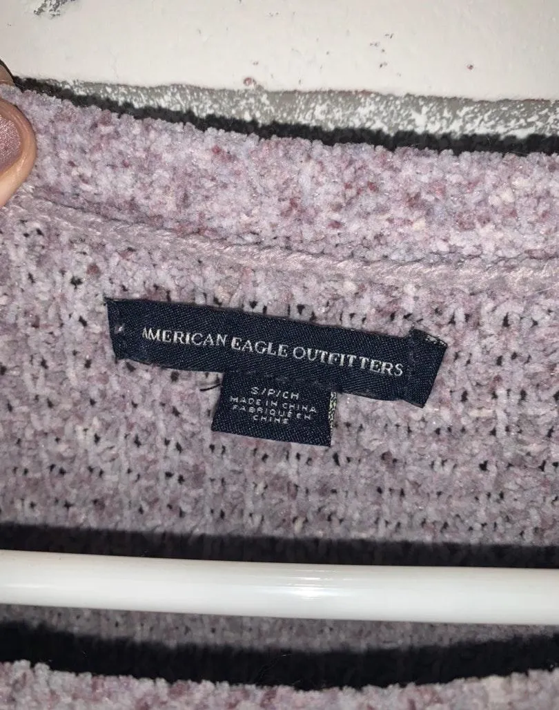 American Eagle Distressed Chenille Sweater - Image 5