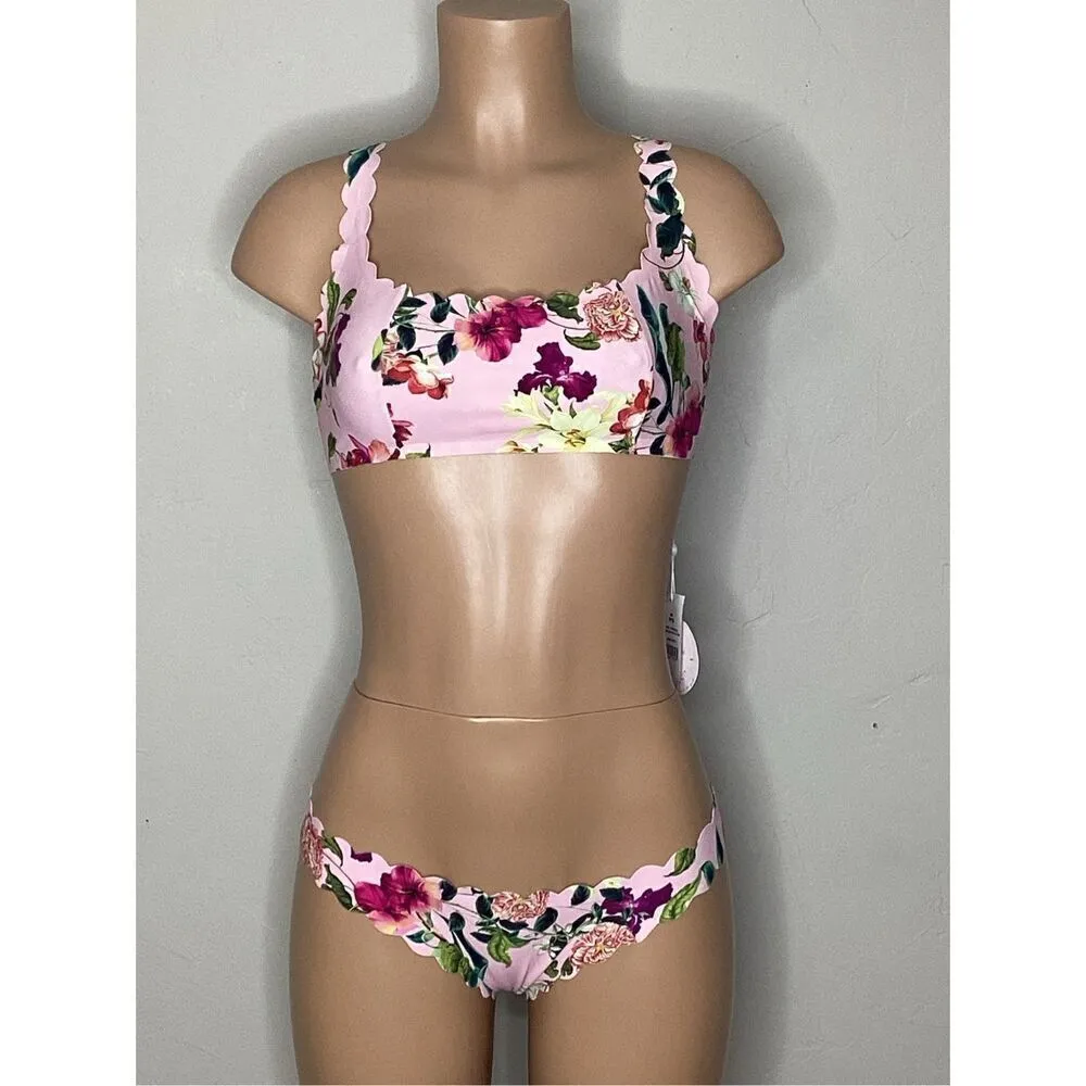 New. PQ reversible floral teeny bikini. L-top/M-bottom. Retails $172 - Image 3