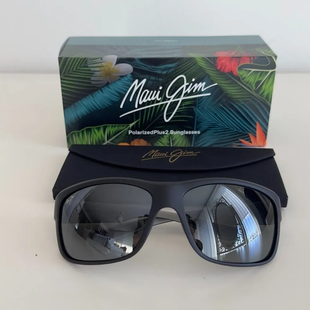 Maui Jim Southern Cross Sunglasses Black Gray Polarized MJ0815S - Image 2