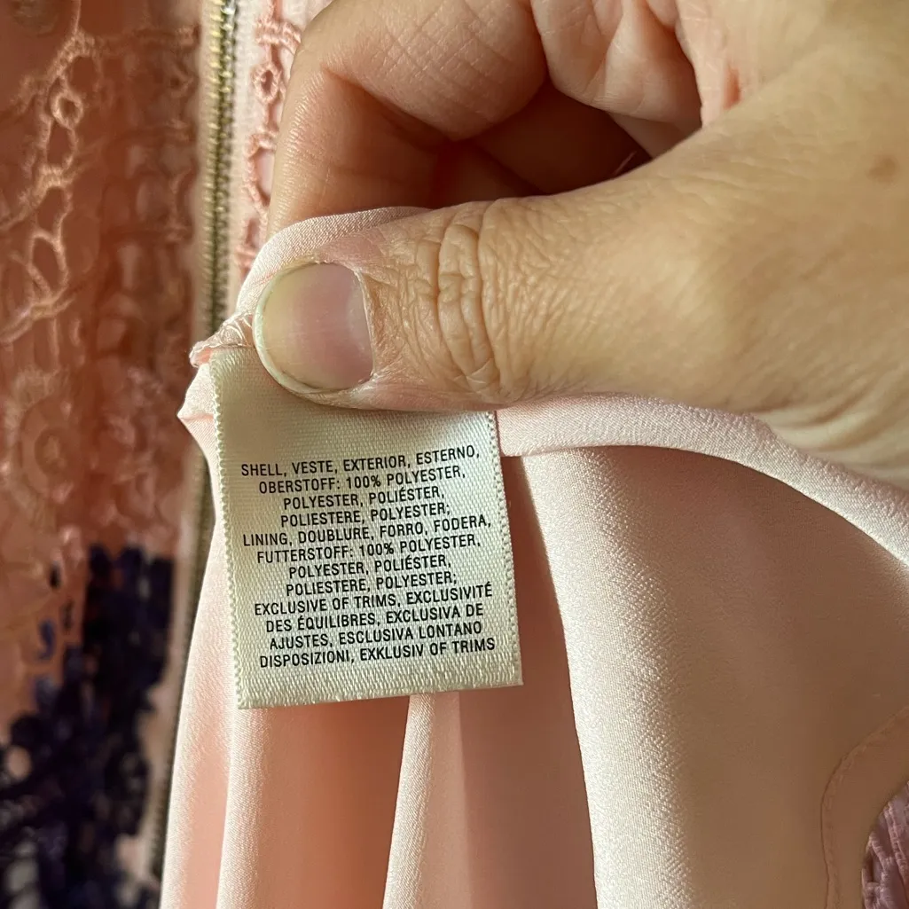 NWT Anthropologie Maeve Summer Cottage Midi Dress - Size petite 0P pink purple - Image 12