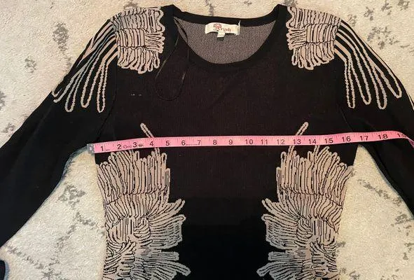 Aryeh Black Sweater Dress - Image 5